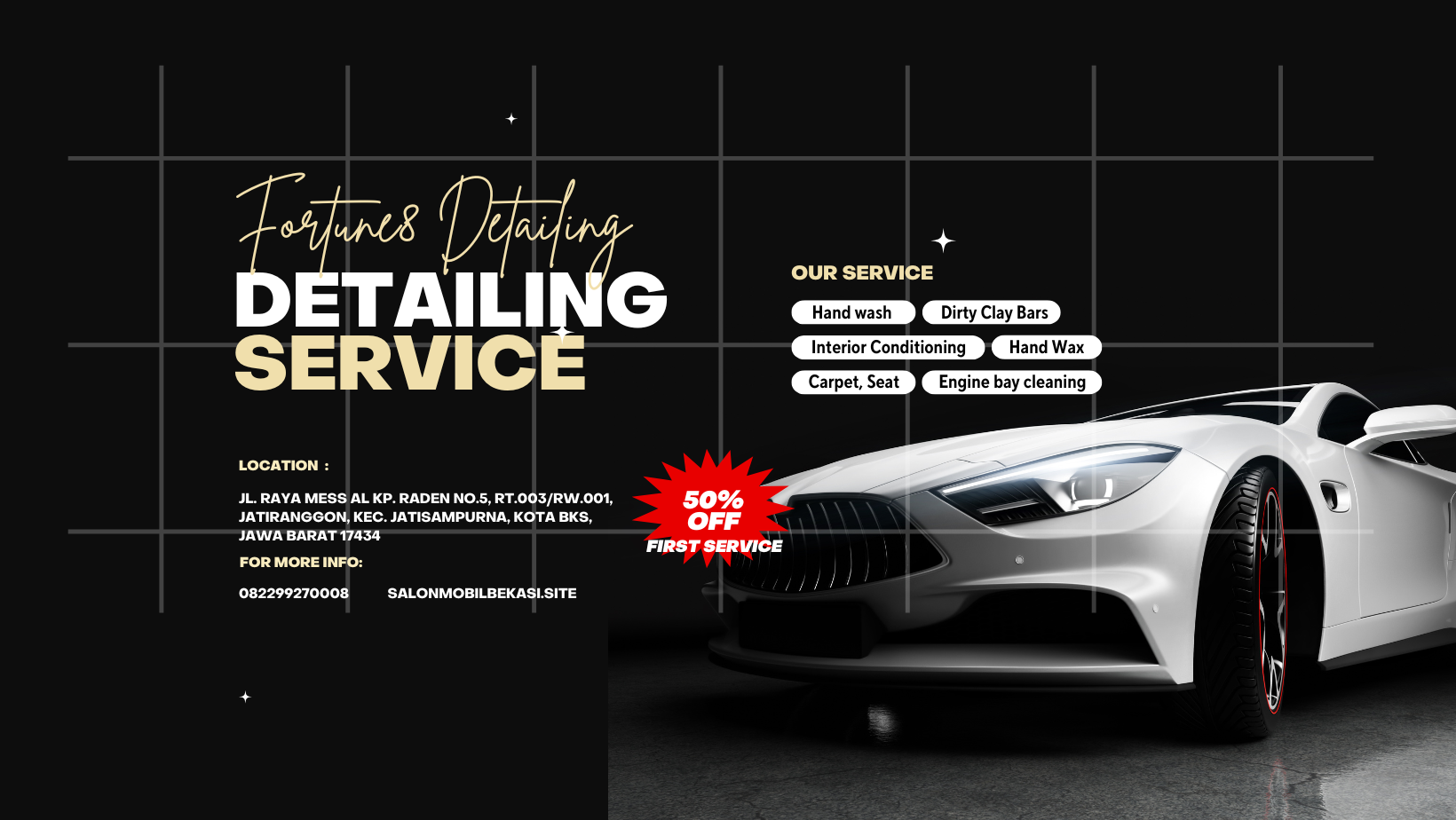 Perbedaan Salon Mobil dan Cuci Mobil Biasa