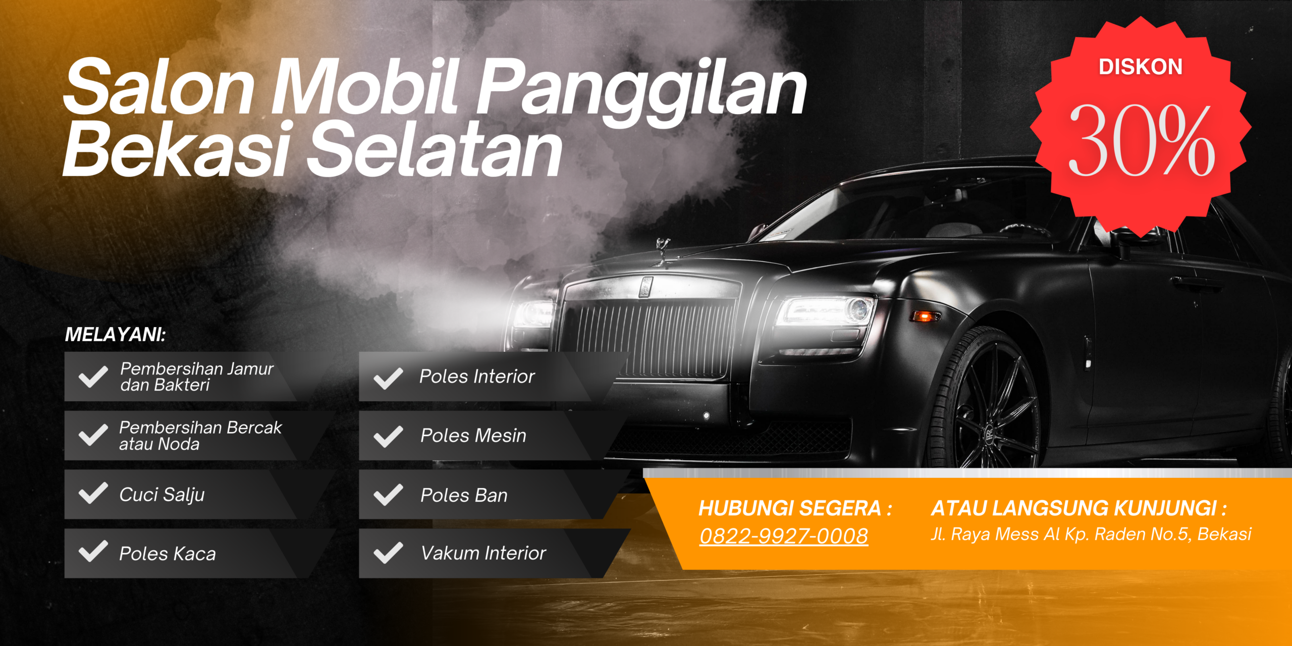 Salon Mobil Panggilan Bekasi Selatan